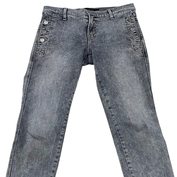 J BRAND JEANS Grey Denim Skinny Mid Rise Size 26 - Picture 2 of 12